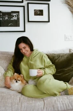 ULTRALUX Ariana Hoodie - Matcha -Sunreef Bikinis Shop 000006940035 Edit