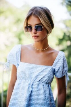 Tobi Dress - Blue Seersucker 18 Tobi Dress - Blue Seersucker -Sunreef Bikinis Shop 240514 skatie 1505