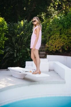 Wyatt Romper - Pink Seersucker -Sunreef Bikinis Shop 240514 skatie 1581