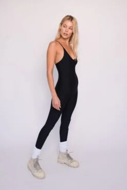 Laura Bodysuit - Black -Sunreef Bikinis Shop Black Restock laura 3