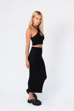 Daisy Skirt - Black -Sunreef Bikinis Shop BlackRe Stock 131