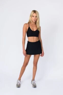 Zero Sports Bra - Black -Sunreef Bikinis Shop BlackRe Stock 22