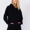 CLOUDLUX Ana Hoodie - Black 2 CLOUDLUX Ana Hoodie - Black -Sunreef Bikinis Shop BlackRe Stock 56