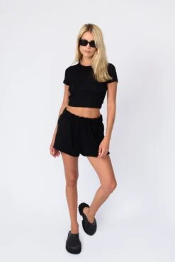 CLOUDLUX Sawyer Shorts - Black -Sunreef Bikinis Shop BlackRe Stock 63 4f148cd0 7c7e 4a97 8927 7d217b4288fe