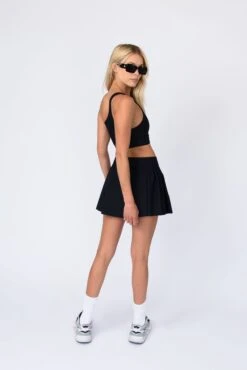 Ansley Sports Bra - Black -Sunreef Bikinis Shop BlackRe Stock 7