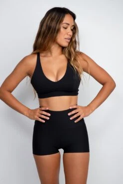 Cece Booty Short - Black -Sunreef Bikinis Shop D0I1966 Edit
