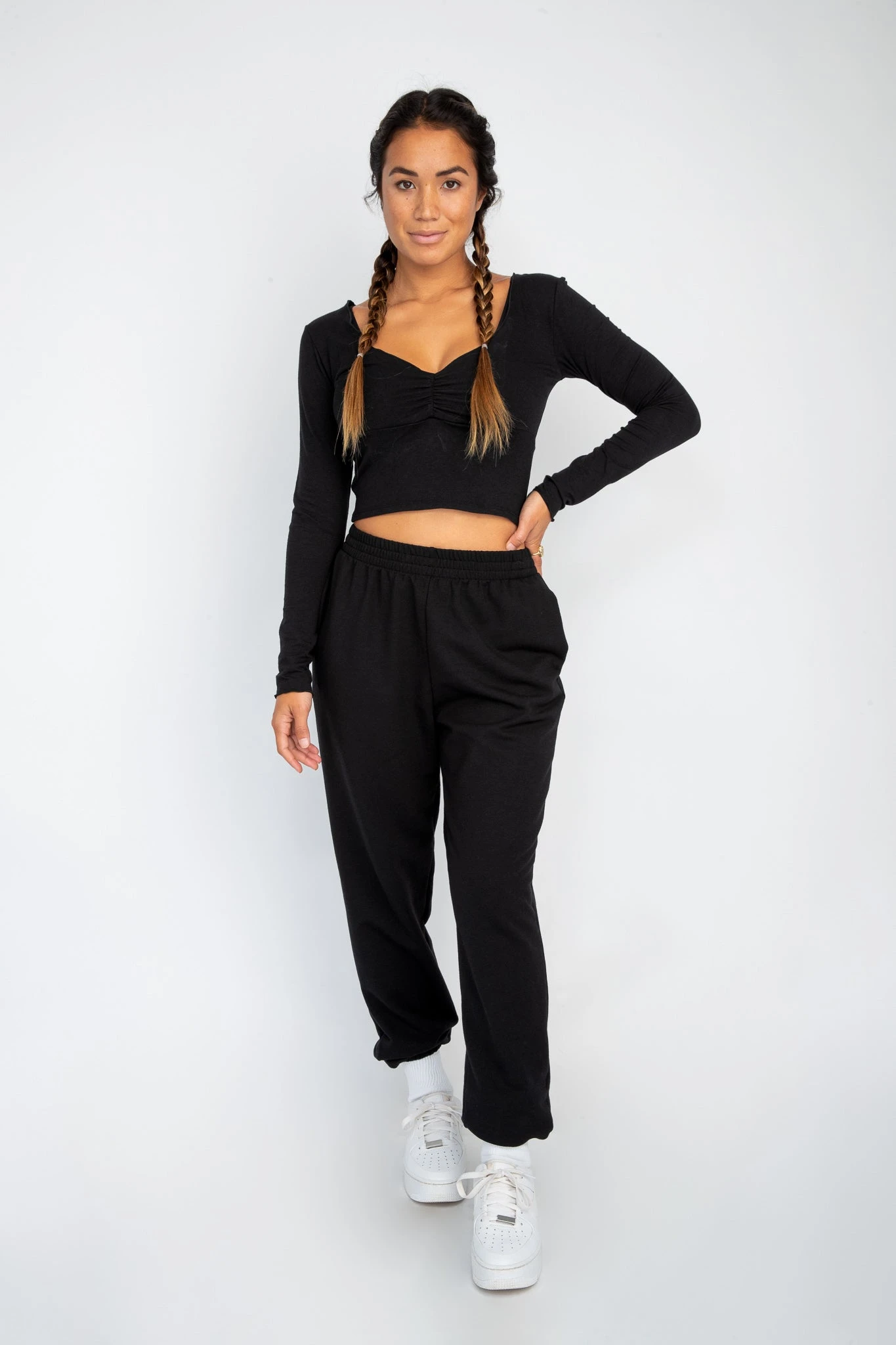 CLOUDLUX Jagger Sweatpants - Black 6 CLOUDLUX Jagger Sweatpants - Black - Image 4
