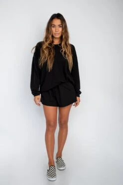 CLOUDLUX Chris Crewneck - Black -Sunreef Bikinis Shop D0I7988 Edit