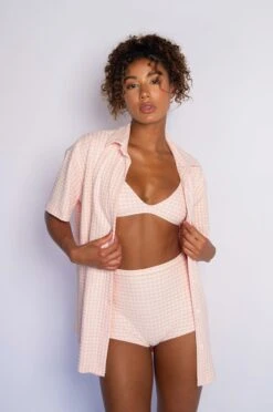 Chase Button Down Jacquard - Bisou -Sunreef Bikinis Shop SKATIE Bisou 61