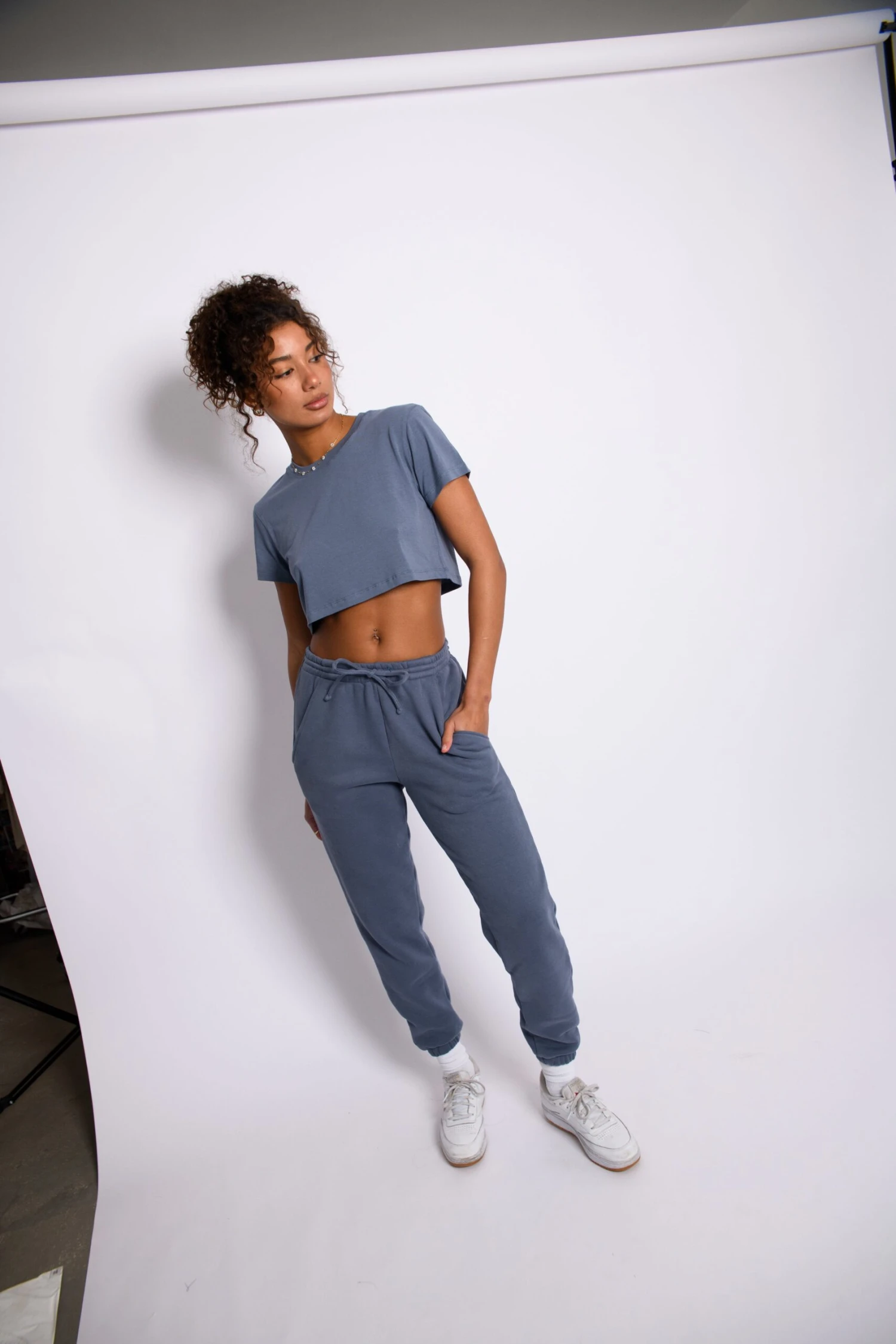 ULTRALUX Rocky Sweatpants - Denim 10 ULTRALUX Rocky Sweatpants - Denim - Image 8