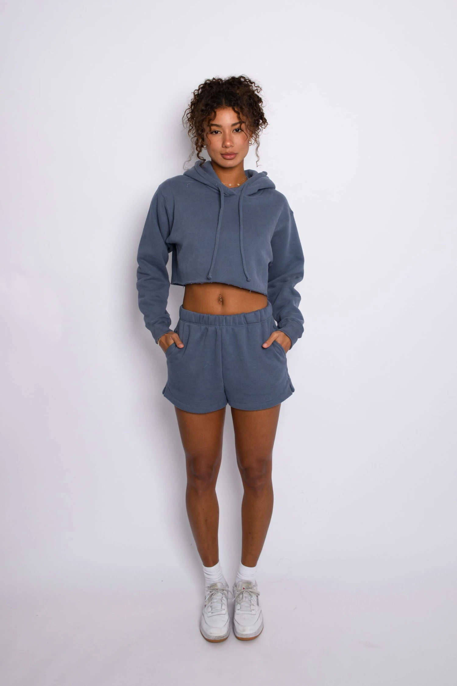 ULTRALUX Ariana Hoodie - Denim 7 ULTRALUX Ariana Hoodie - Denim - Image 5