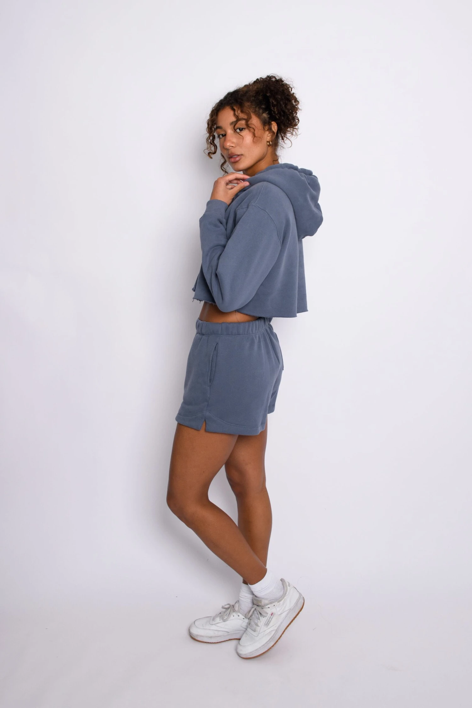 ULTRALUX Ariana Hoodie - Denim 8 ULTRALUX Ariana Hoodie - Denim - Image 6