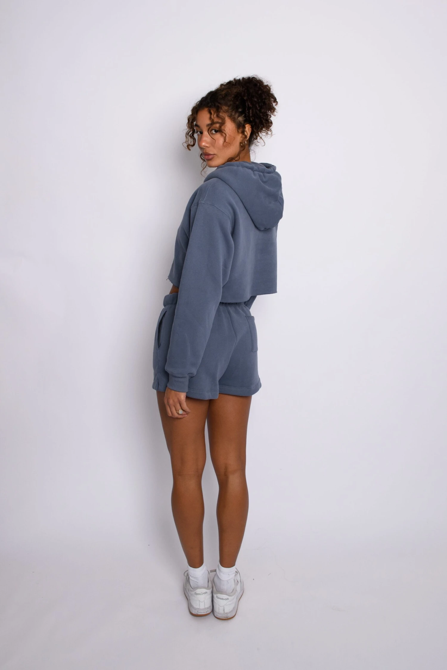 ULTRALUX Ariana Hoodie - Denim 6 ULTRALUX Ariana Hoodie - Denim - Image 4