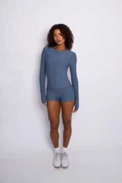 Cece Booty Short - Denim -Sunreef Bikinis Shop SKATIE Denim 21