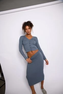 Clara Cardigan - Denim 20 Clara Cardigan - Denim -Sunreef Bikinis Shop SKATIE Denim 216