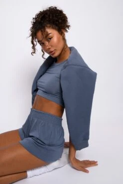 Baby Tee Jersey - Denim -Sunreef Bikinis Shop SKATIE Denim 56 Edit