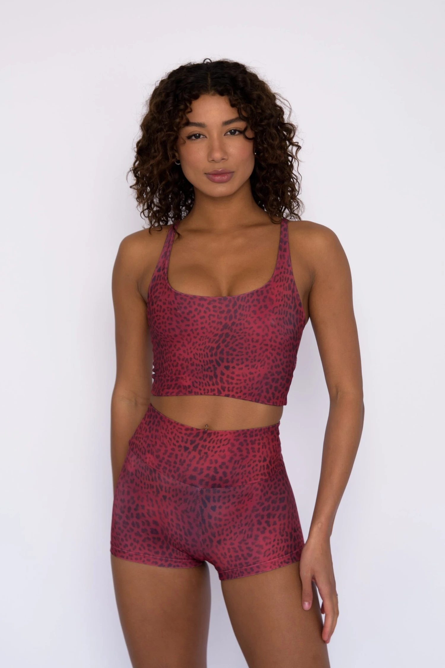 Paige Crop - Mai Tai 3 Paige Crop - Mai Tai