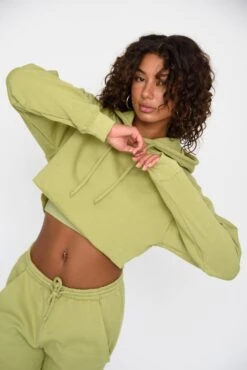 ULTRALUX Ariana Hoodie - Matcha -Sunreef Bikinis Shop SKATIE Matcha 29