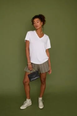 Hubby Tee - White -Sunreef Bikinis Shop SKATIE White 102