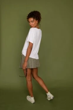 Hubby Tee - White -Sunreef Bikinis Shop SKATIE White 107