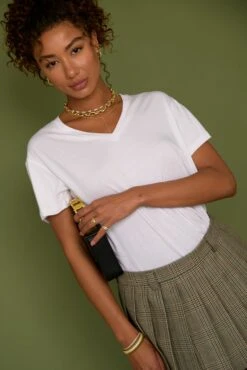 Hubby Tee - White -Sunreef Bikinis Shop SKATIE White 109 Edit