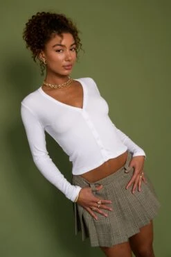 Clara Cardigan - White -Sunreef Bikinis Shop SKATIE White 129 Edit