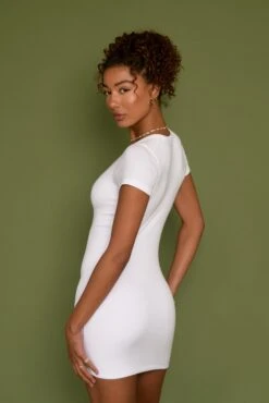 Baby Tee Dress - White -Sunreef Bikinis Shop SKATIE White 17