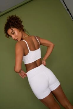 Ribbed Bike Short - White -Sunreef Bikinis Shop SKATIE White 171 Edit 96e5ce83 05ff 42db b6bd 04988e8deab8