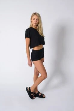 Boyfriend Tee - Black -Sunreef Bikinis Shop SKATIE black 174 1