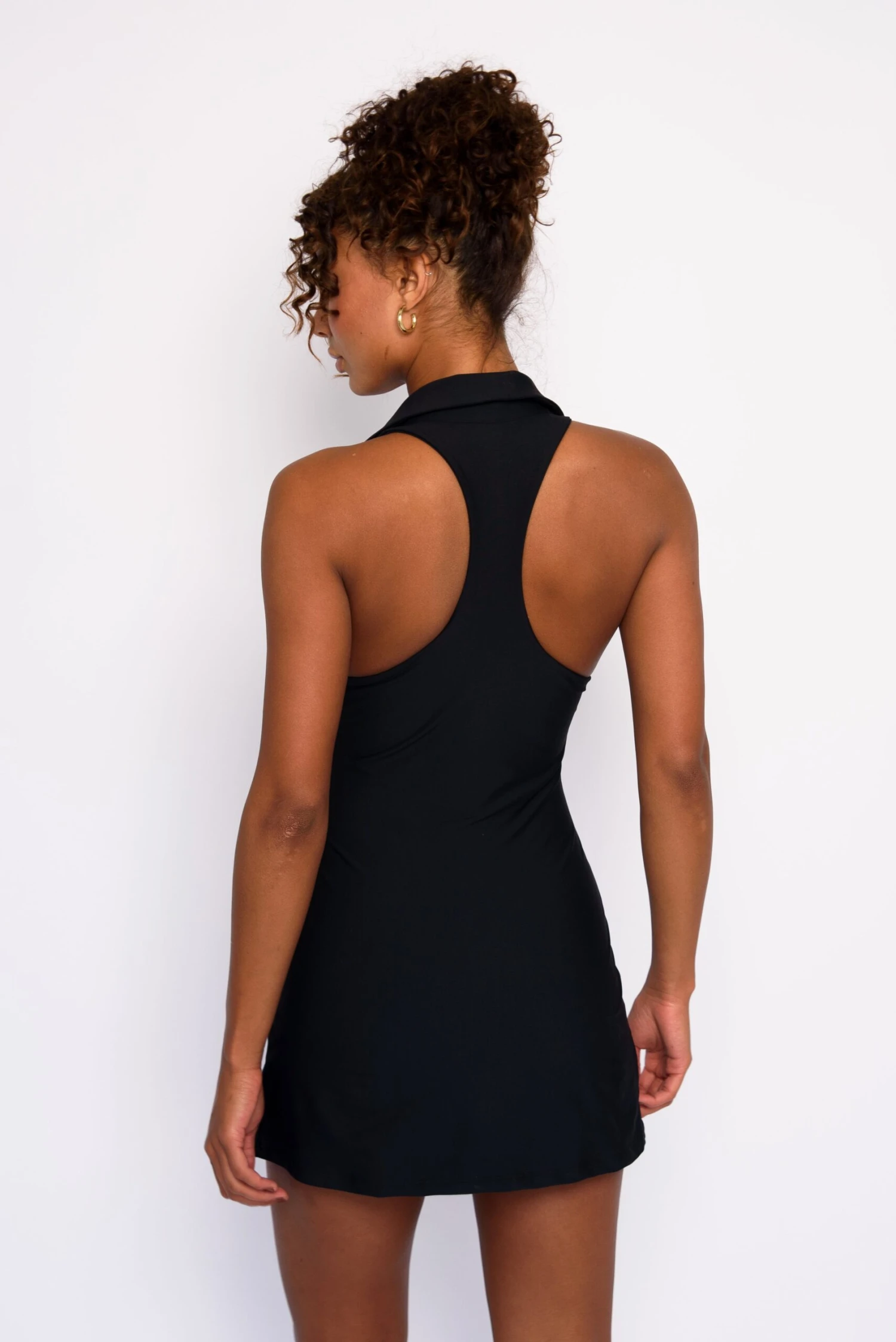 Coco Tennis Dress - Black 7 Coco Tennis Dress - Black - Image 5