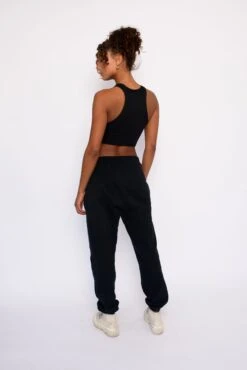 Monica Crop Jersey - Black -Sunreef Bikinis Shop SKATIE black 91