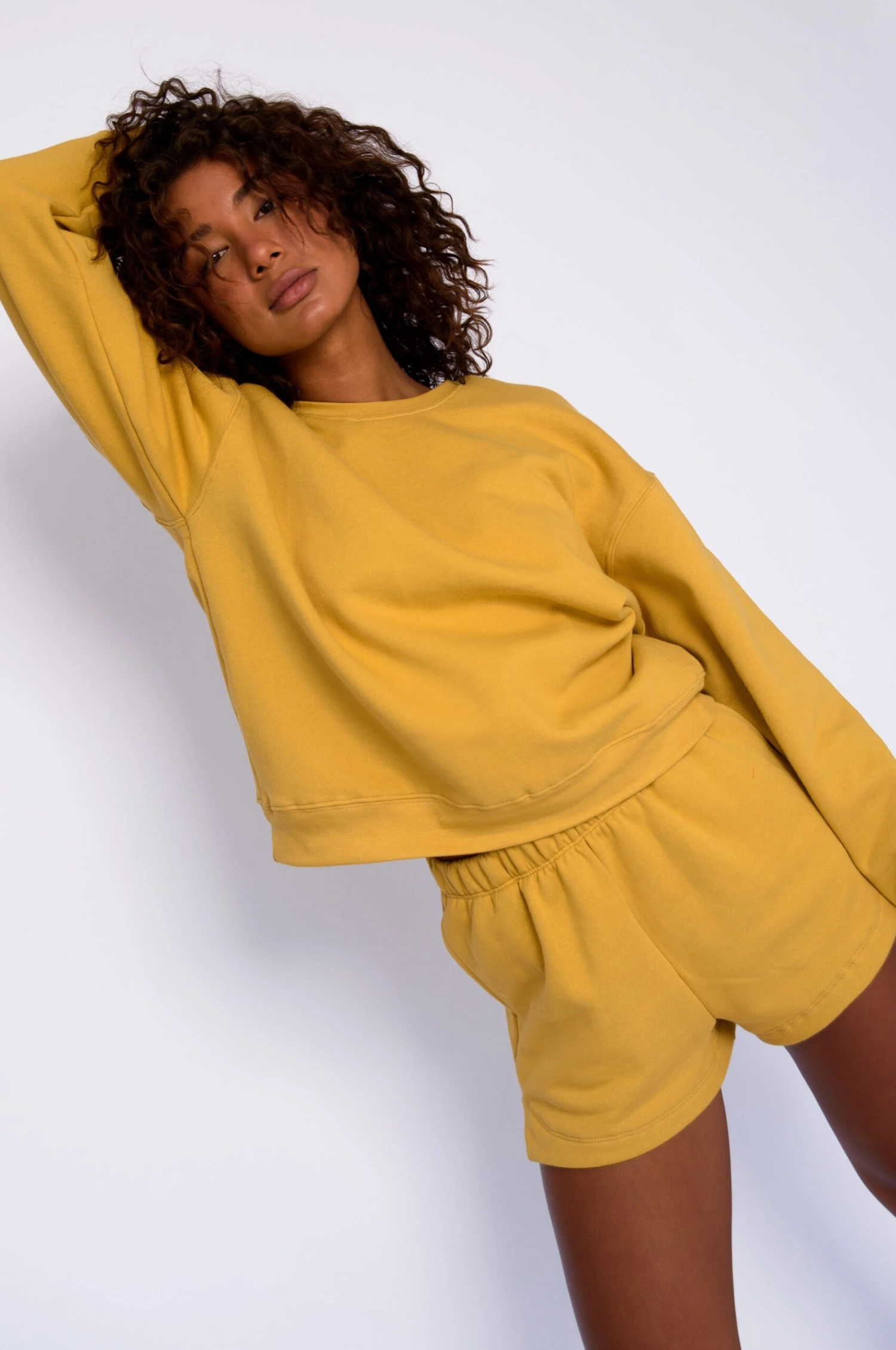 ULTRALUX Chris Crewneck - Marigold 11 ULTRALUX Chris Crewneck - Marigold - Image 9
