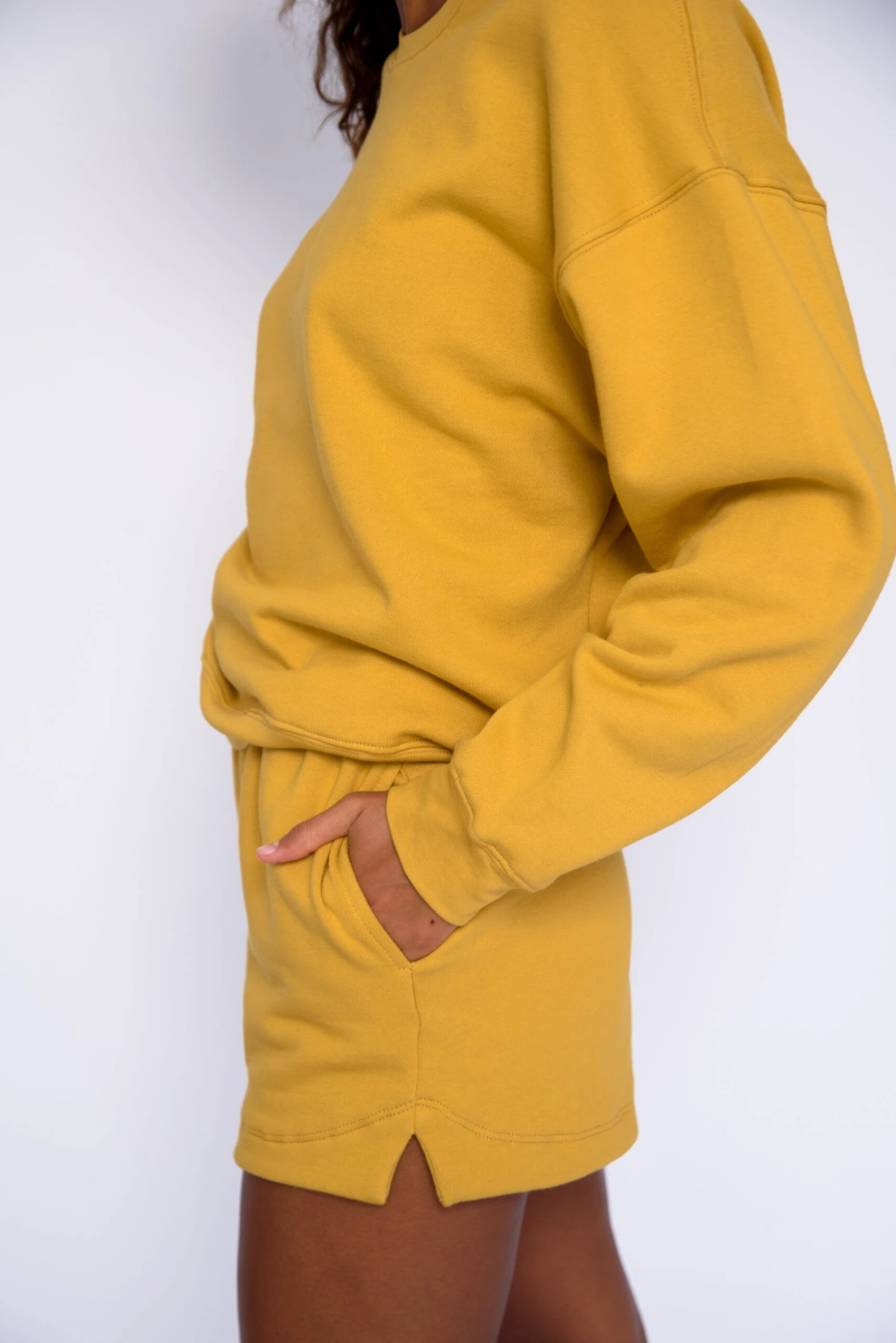 ULTRALUX Chris Crewneck - Marigold 5 ULTRALUX Chris Crewneck - Marigold - Image 3