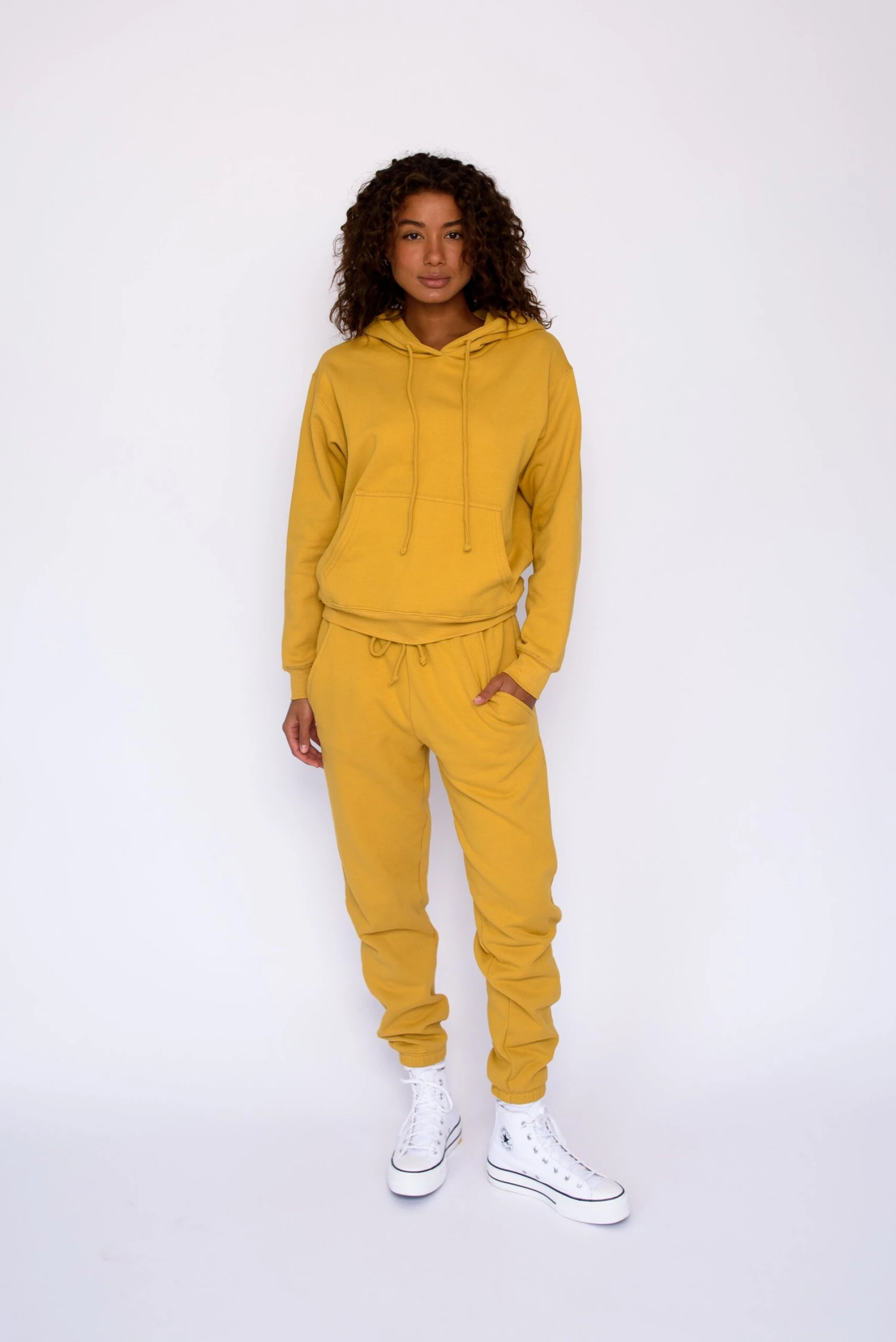 ULTRALUX Ana Hoodie - Marigold 5 ULTRALUX Ana Hoodie - Marigold - Image 3