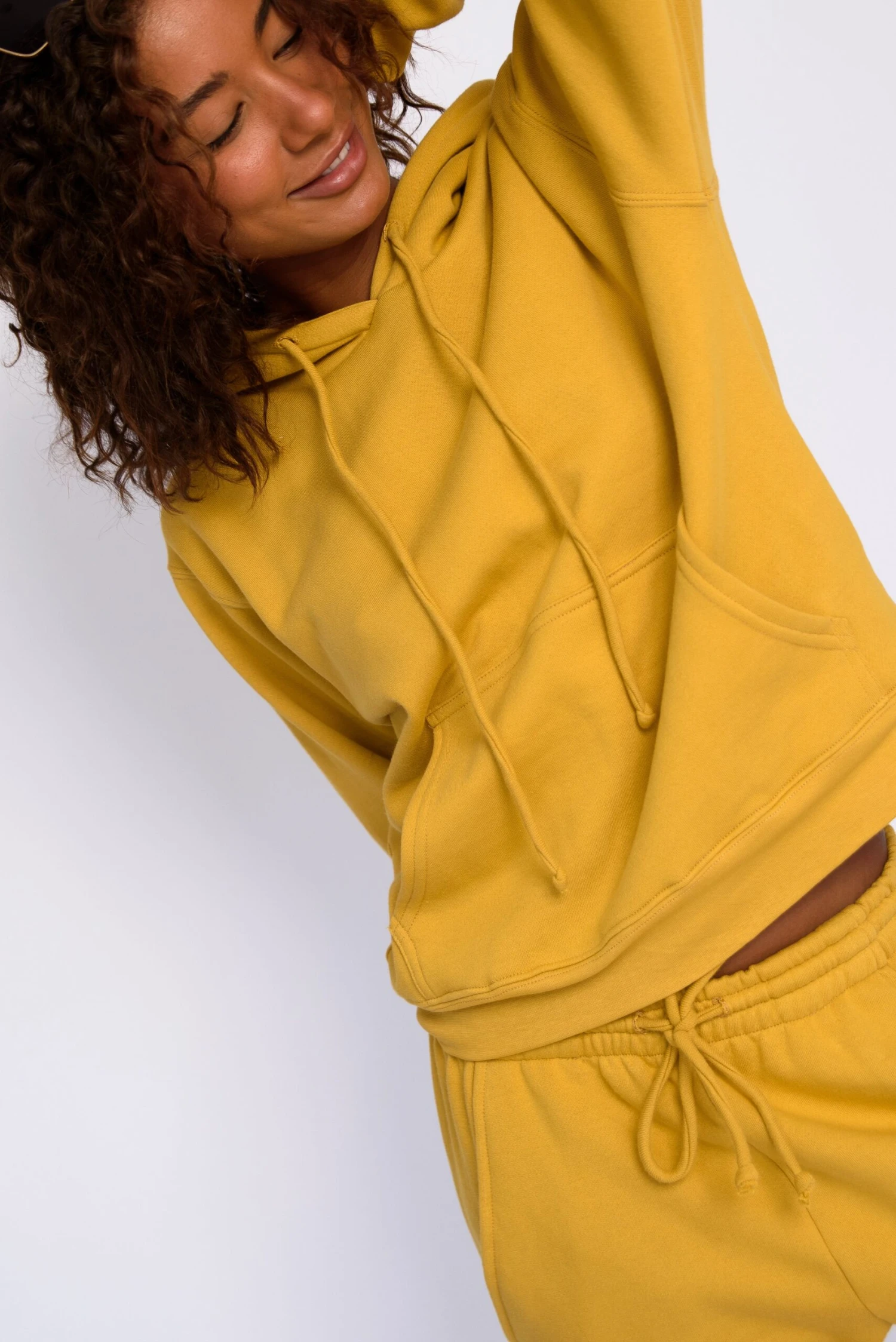 ULTRALUX Ana Hoodie - Marigold 11 ULTRALUX Ana Hoodie - Marigold - Image 9