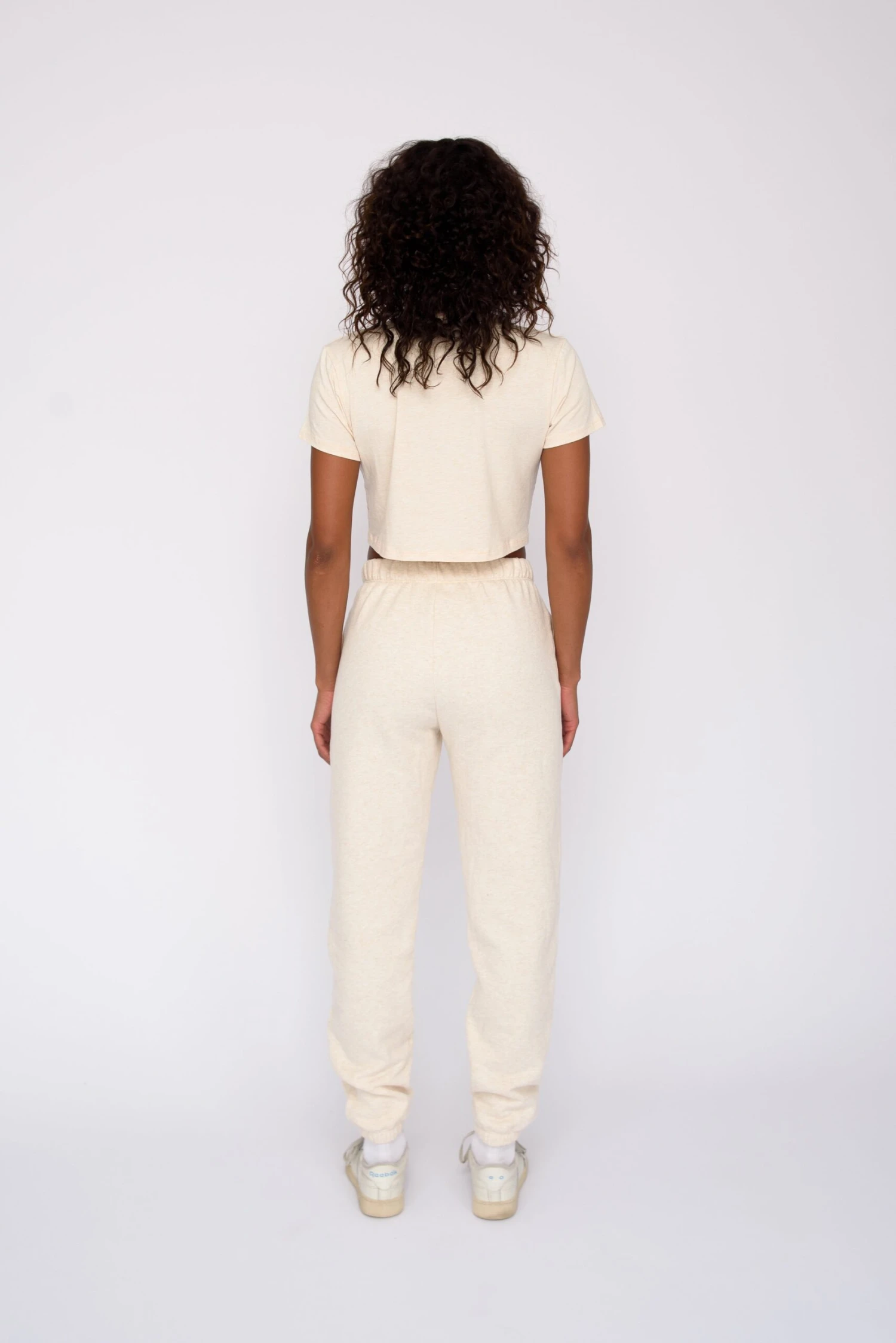 ULTRALUX Ziggy Sweatpants - Latte 6 ULTRALUX Ziggy Sweatpants - Latte - Image 4