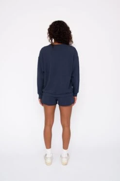 CLOUDLUX Chris Crewneck - Navy -Sunreef Bikinis Shop Skatie kiele5.18.23 45