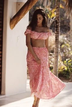 Kristina Skirt - Flora -Sunreef Bikinis Shop amad663 654