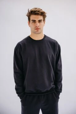 ULTRALUX John Crewneck - Black