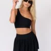 Venus Skirt - Black 2 Venus Skirt - Black -Sunreef Bikinis Shop venus crop